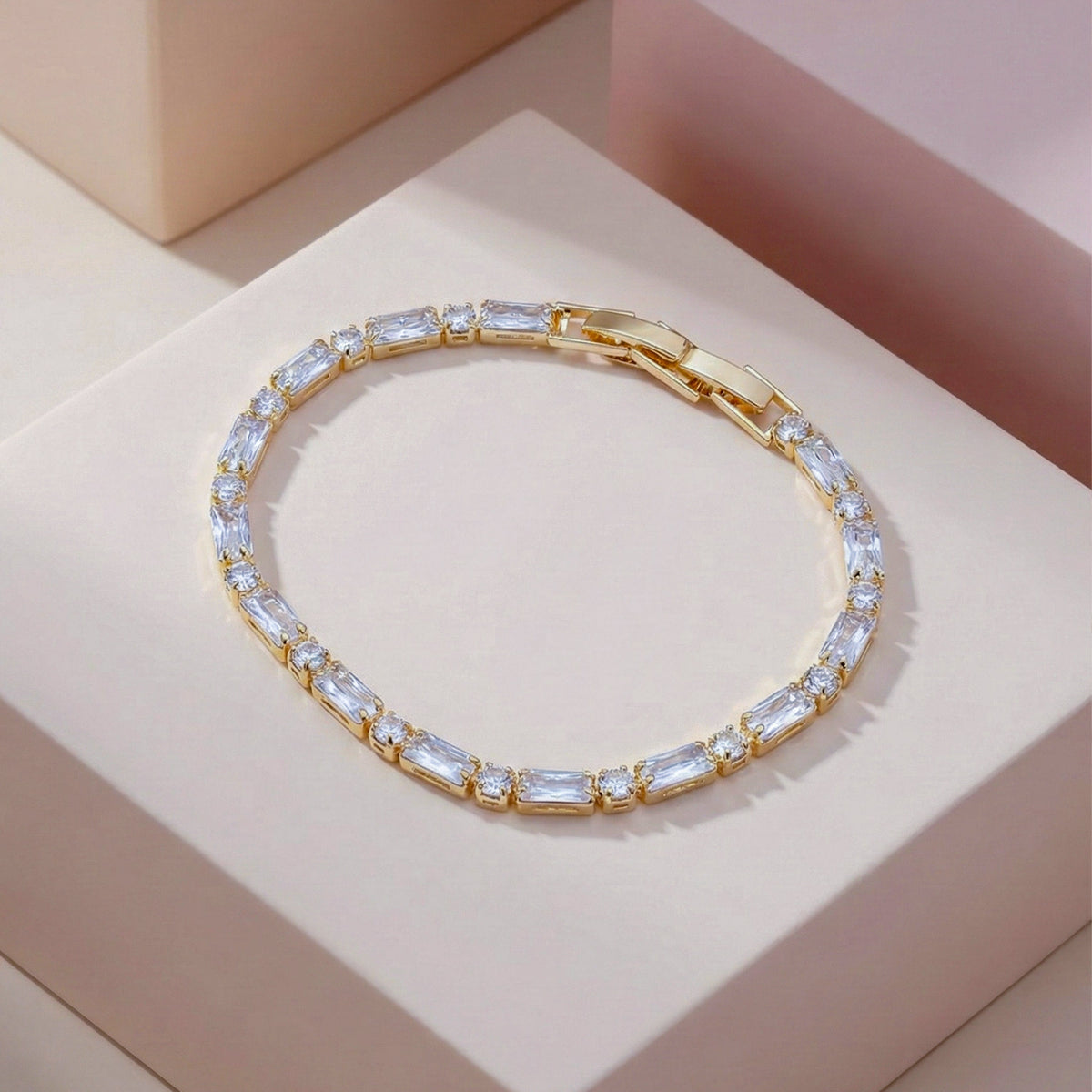 LuxeLine Tennis Bracelet jewellery product view 6