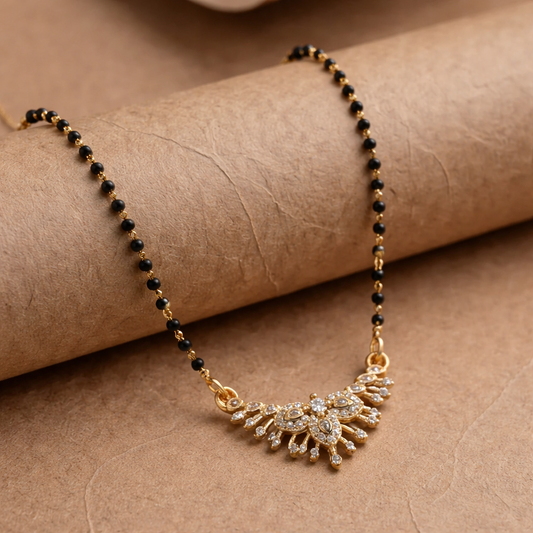 Swarn Pushpa Mangalsutra style 1 jewellery product view 1