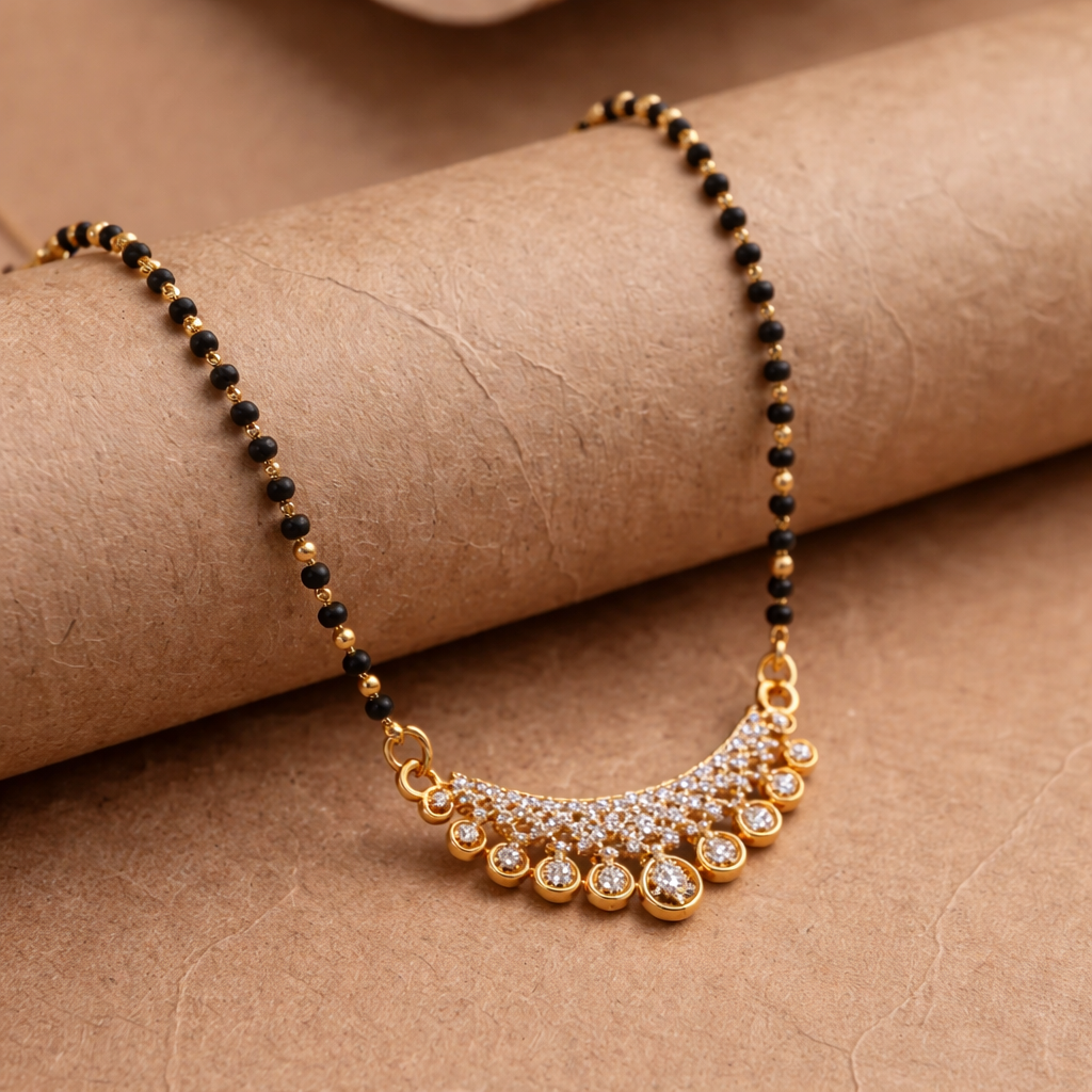 Saubhagya Diamond Mangalsutra jewellery product view 1