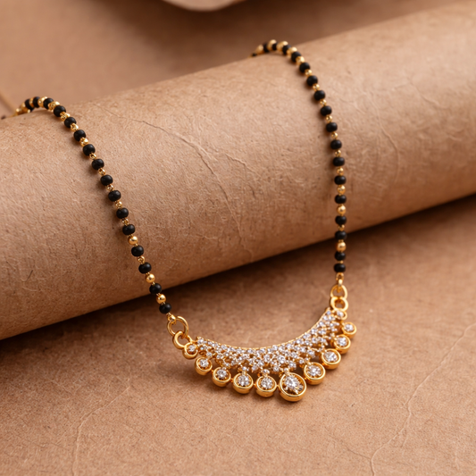 Saubhagya Diamond Mangalsutra jewellery product view 1