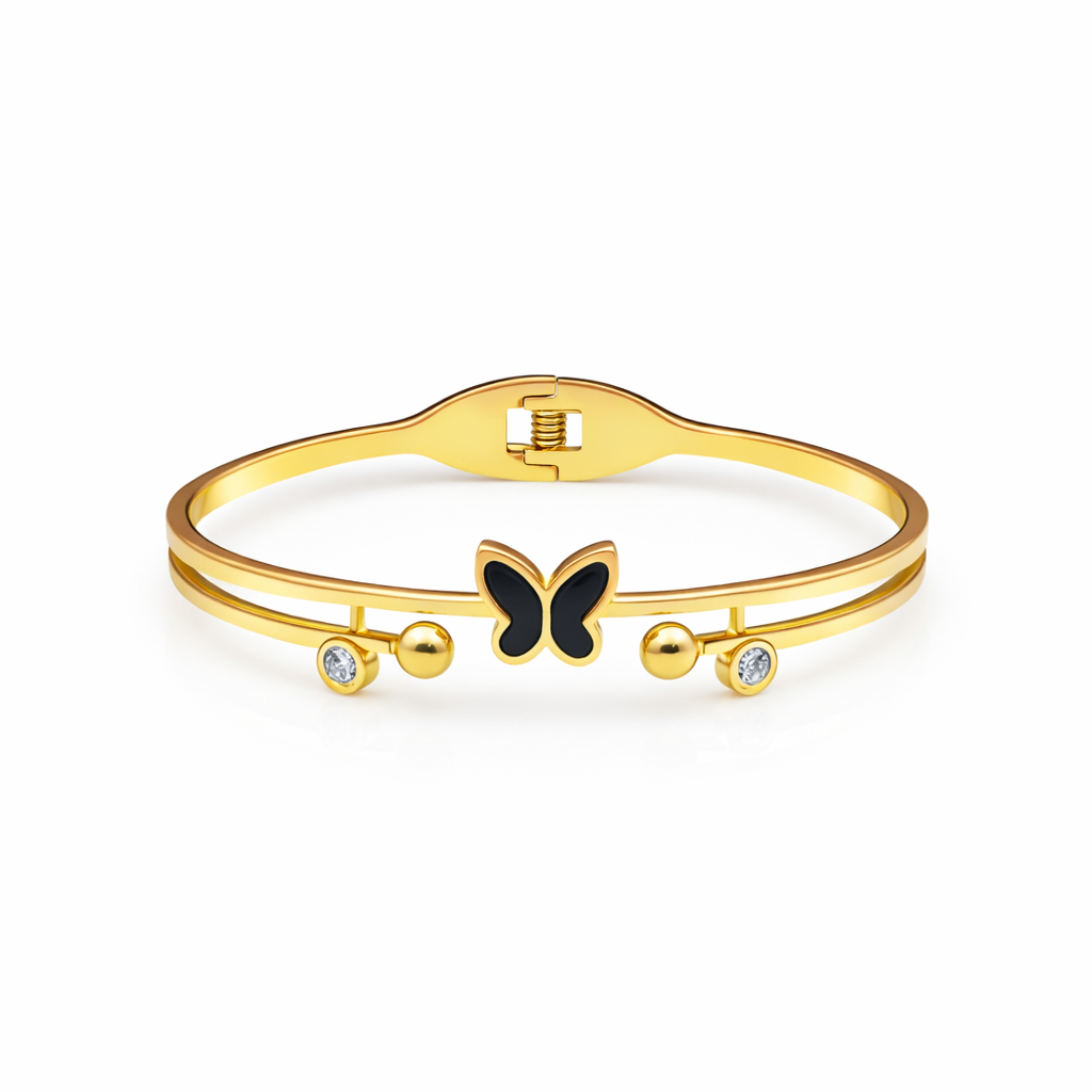 Elegant Butterfly Crystal Kada jewellery product view 5
