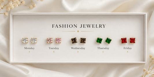 Daily Shine Stud Set jewellery product view 1