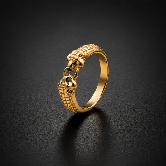 Royal Twin Beast Ring jewellery product view 1