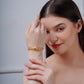 Velora Emerald Crown Kada jewellery product view 3