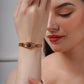 Divine Om Aura Gold Kada jewellery product view 4