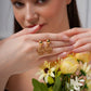 Sunora Weave Drops Earrings jewellery product view 4
