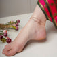 Celestia Dainty Anklet jewellery product view 2