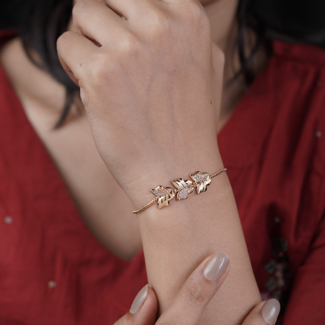Butterfly Bliss Premium Bracelet jewellery product view 4