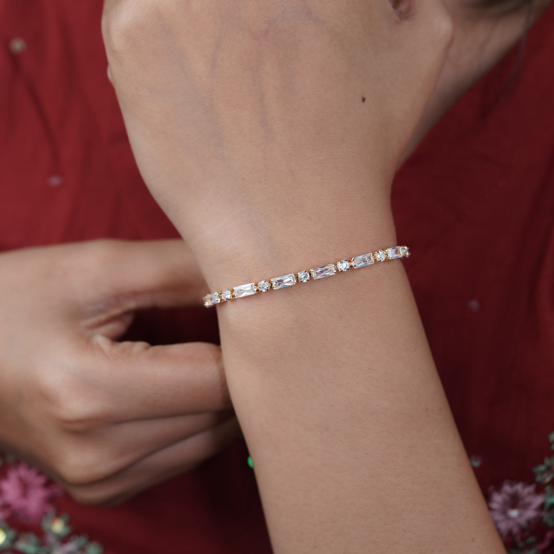 LuxeLine Tennis Bracelet jewellery product view 11