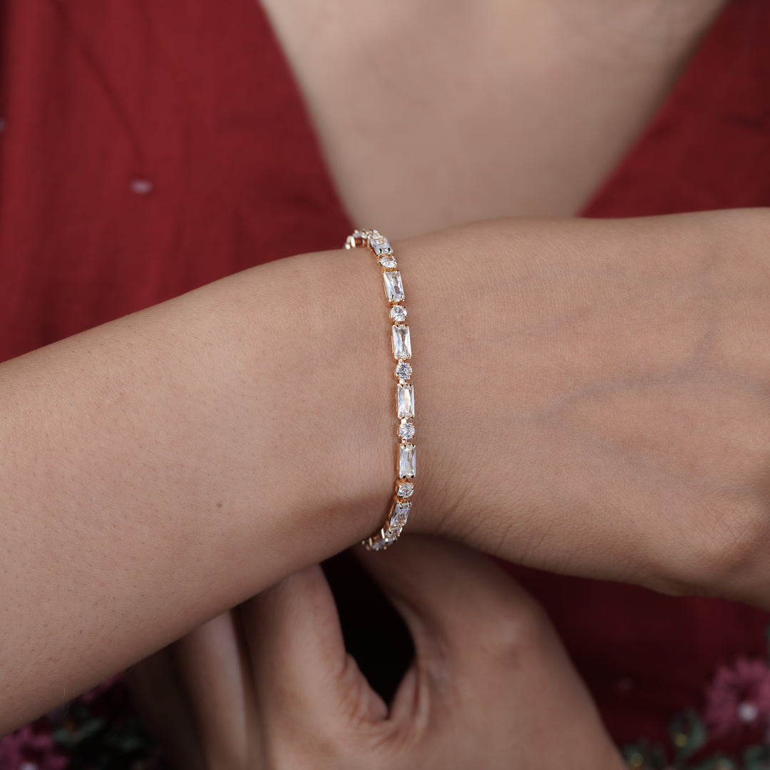 LuxeLine Tennis Bracelet jewellery product view 12