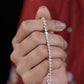 Radiant Line Crystal Bracelet jewellery product view 4