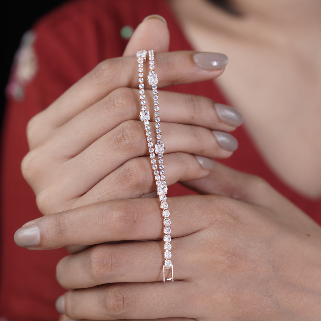 Queen’s Blush Diamond Bracelet jewellery product view 5