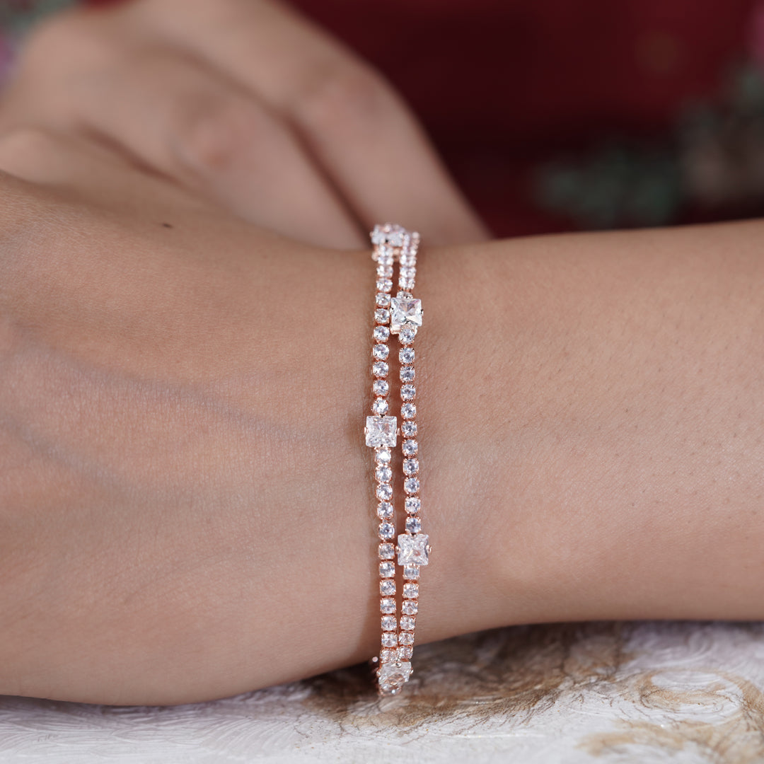 Queen’s Blush Diamond Bracelet jewellery product view 6