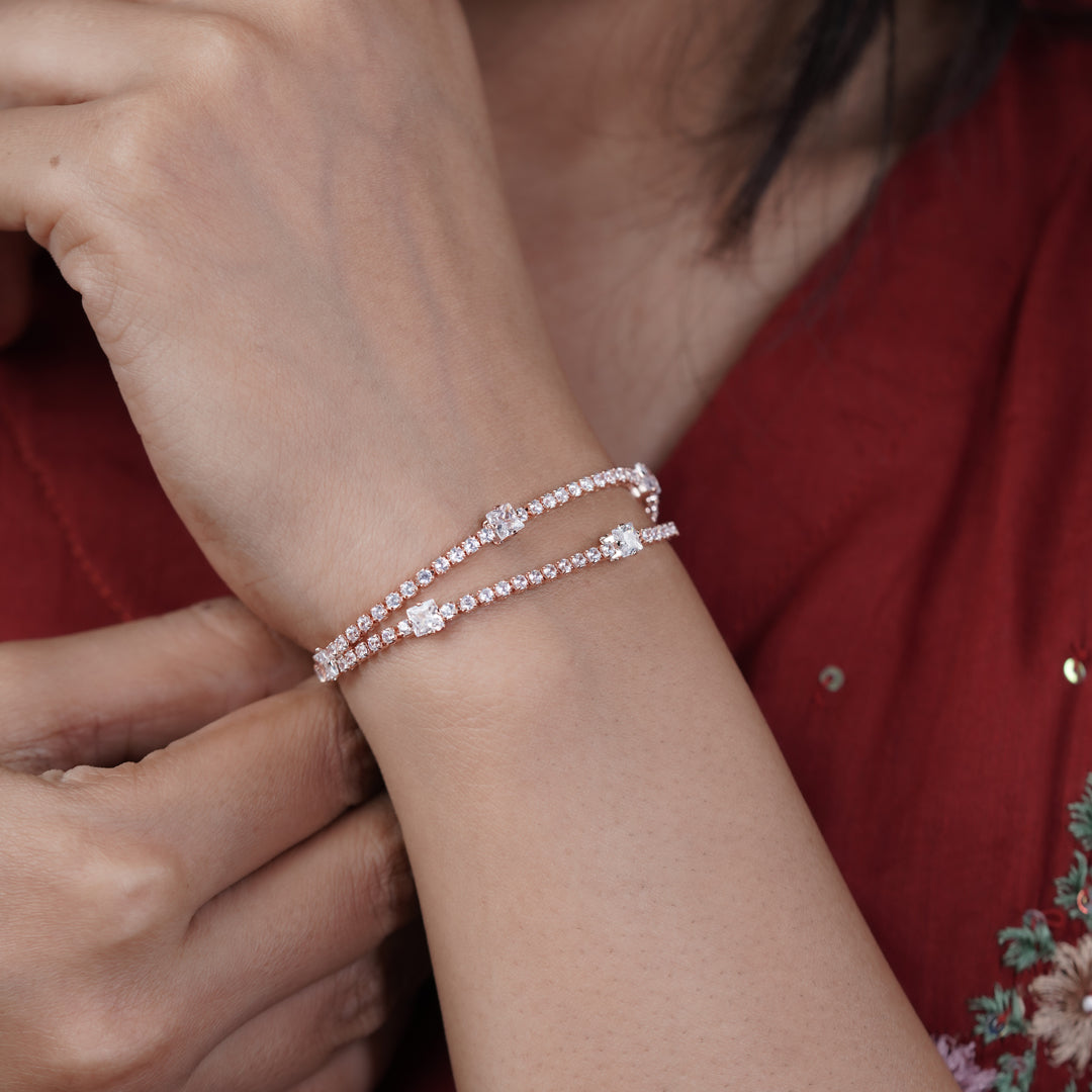 Queen’s Blush Diamond Bracelet jewellery product view 7