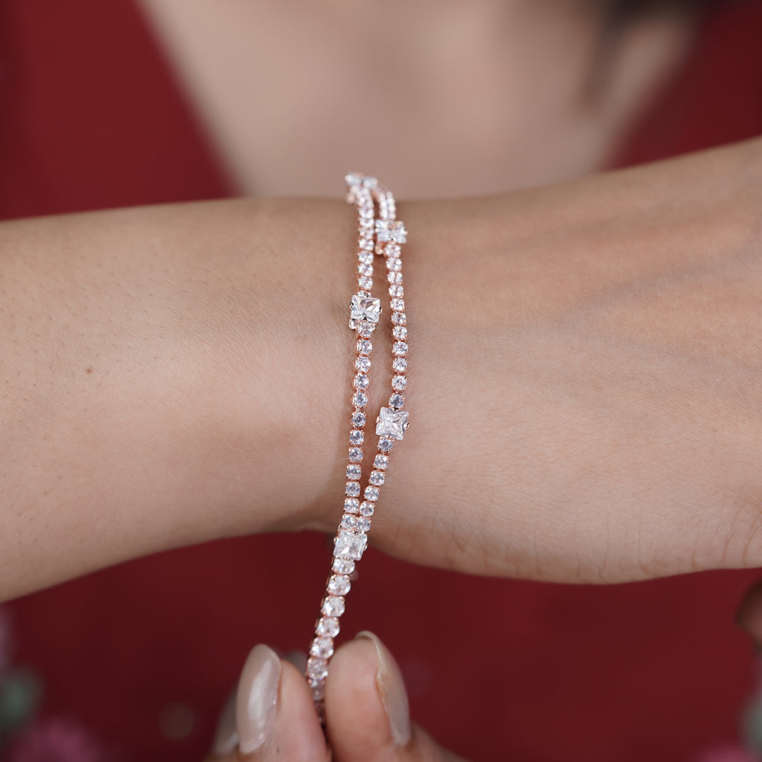 Queen’s Blush Diamond Bracelet jewellery product view 8