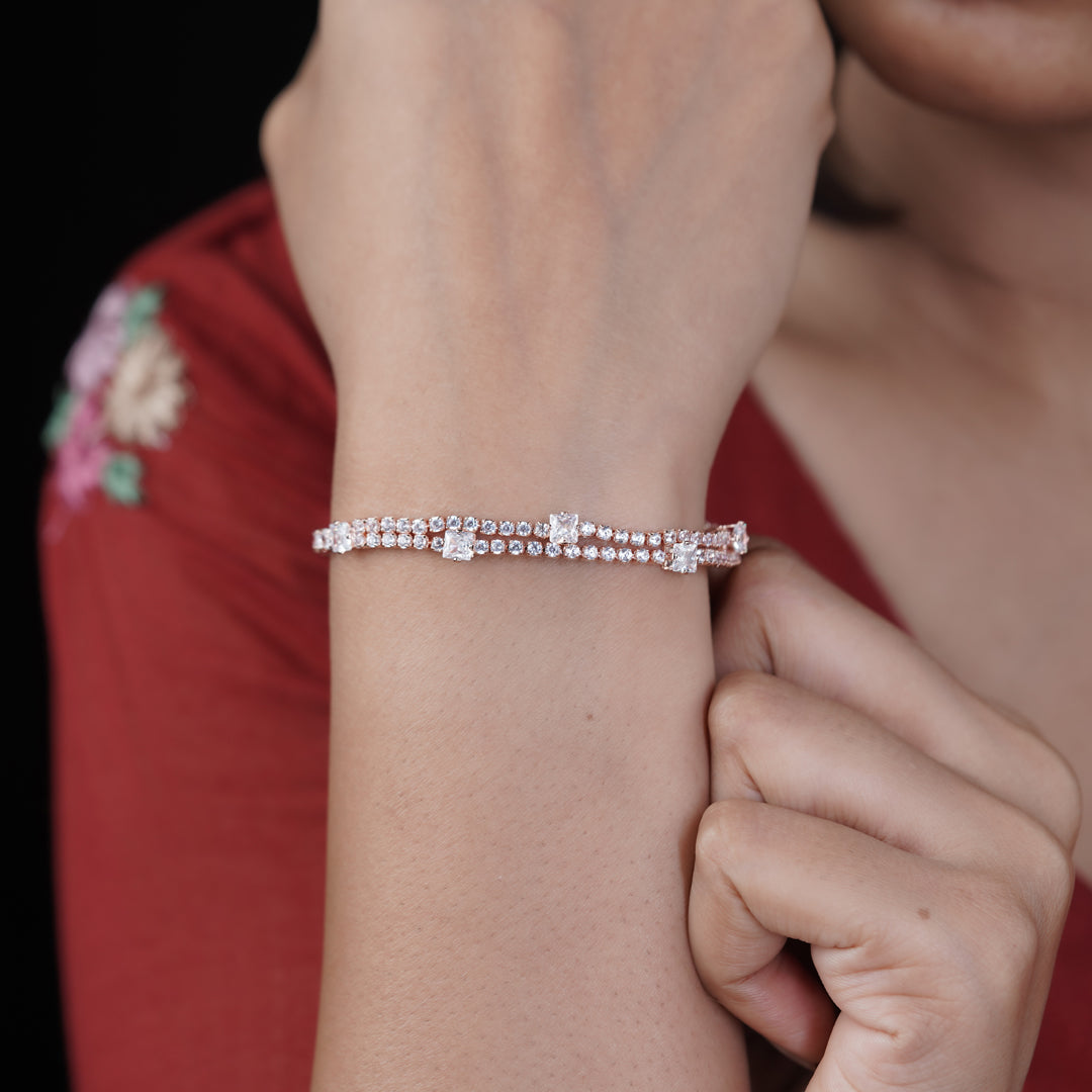 Queen’s Blush Diamond Bracelet jewellery product view 10