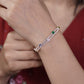 Luxury Rainbow Tennis Bracelet jewellery product view 9