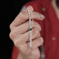 Luxe Square Stone Tennis Bracelet jewellery product view 6