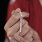 Opulenza Rose Gold Baguette Bracelet jewellery product view 8