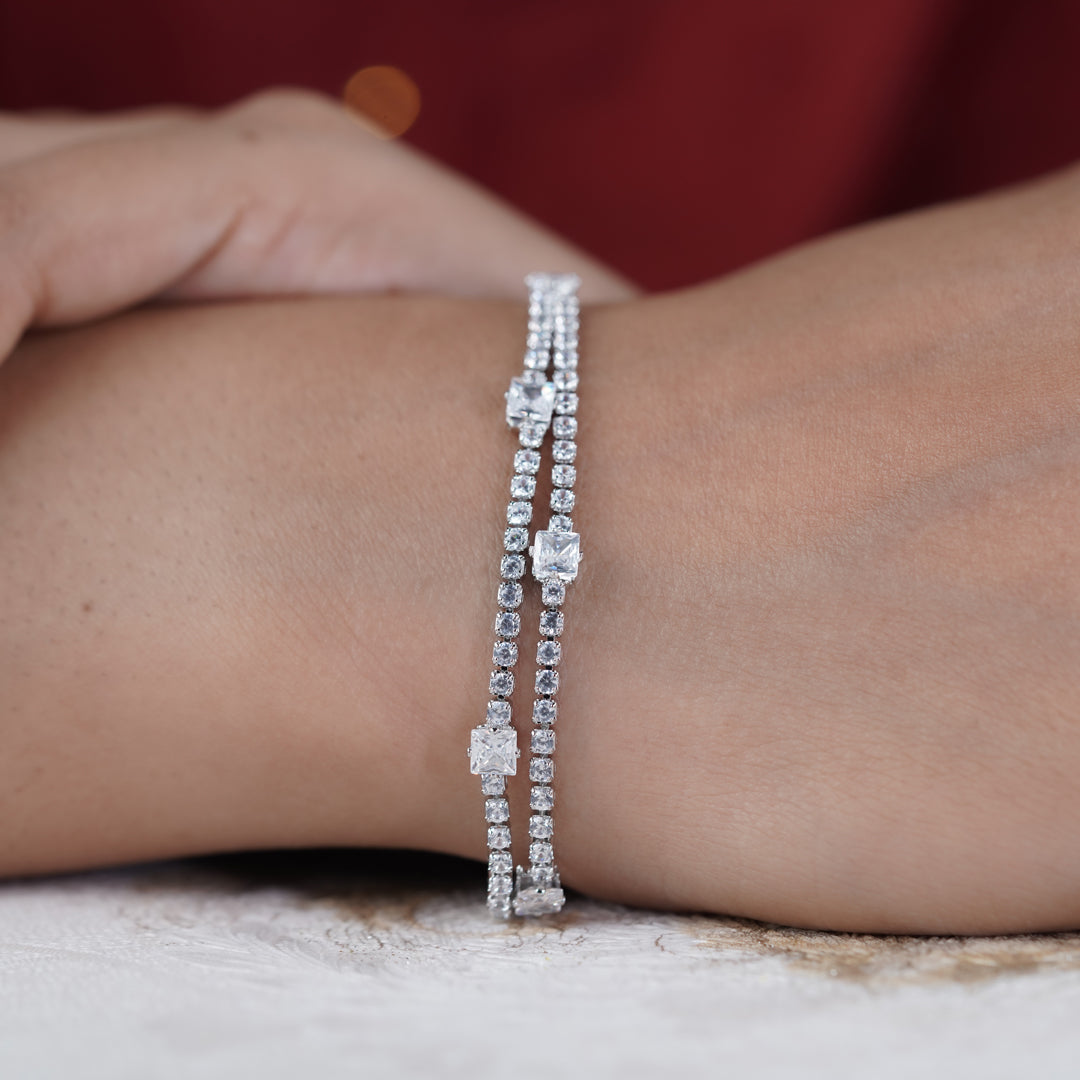 Royal Ice Diamond Tennis Bracelet jewellery product view 12