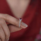 Blush Pink Sapphire Diamond Ring jewellery product view 5