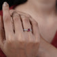 Blush Pink Sapphire Diamond Ring jewellery product view 6