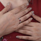 Blush Pink Sapphire Diamond Ring jewellery product view 7