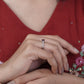 Blush Pink Sapphire Diamond Ring jewellery product view 9
