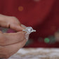 Amora Heart Halo Ring jewellery product view 6