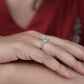 Amora Heart Halo Ring jewellery product view 7