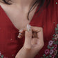 Luxpenny Aurora Swirl Halo Ring jewellery product view 7