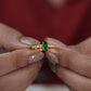 Emerald Royale Solitaire Ring jewellery product view 4