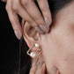 Square Pearl Earrings jewellery product view 6
