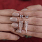 Butterfly Crystal Tassel Earrings jewellery product view 9