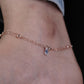 LuxeLove Heart Anklet jewellery product view 8