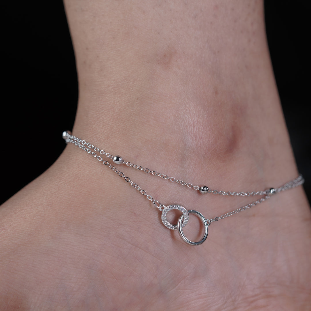 Ahalya Anklet jewellery product view 4