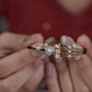 Divine Love Heart Gold Bracelet Kada jewellery product view 4