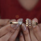 Divine Love Heart Gold Bracelet Kada jewellery product view 5