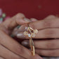 Trinity Diamond Gold Kada jewellery product view 6