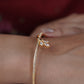 Flutter Butterfly Zircon Gold Kada jewellery product view 9