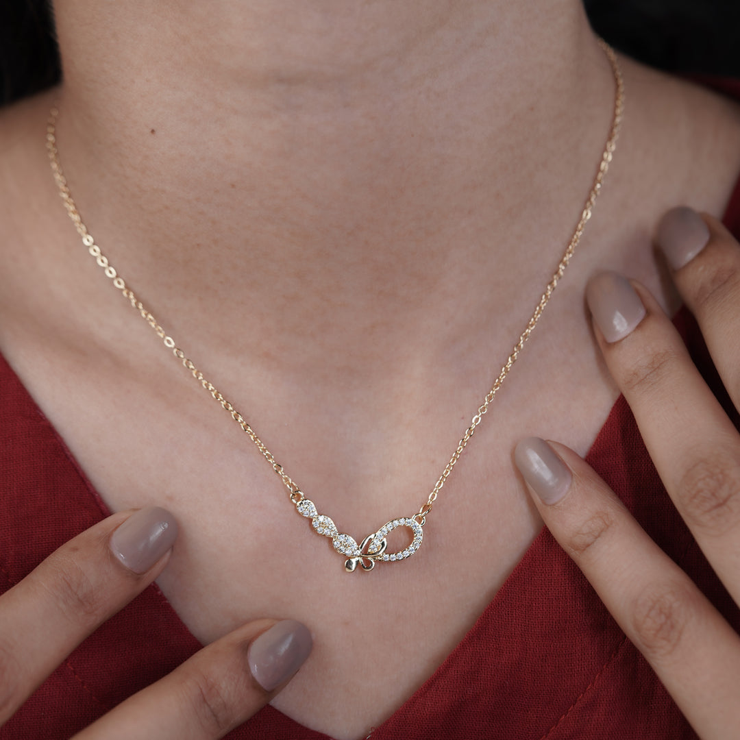 Indira Necklace jewellery product view 2