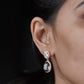 Prestige Double Stone Earrings jewellery product view 10