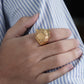 Gold Panther Stealth Band Ring jewellery product view 9