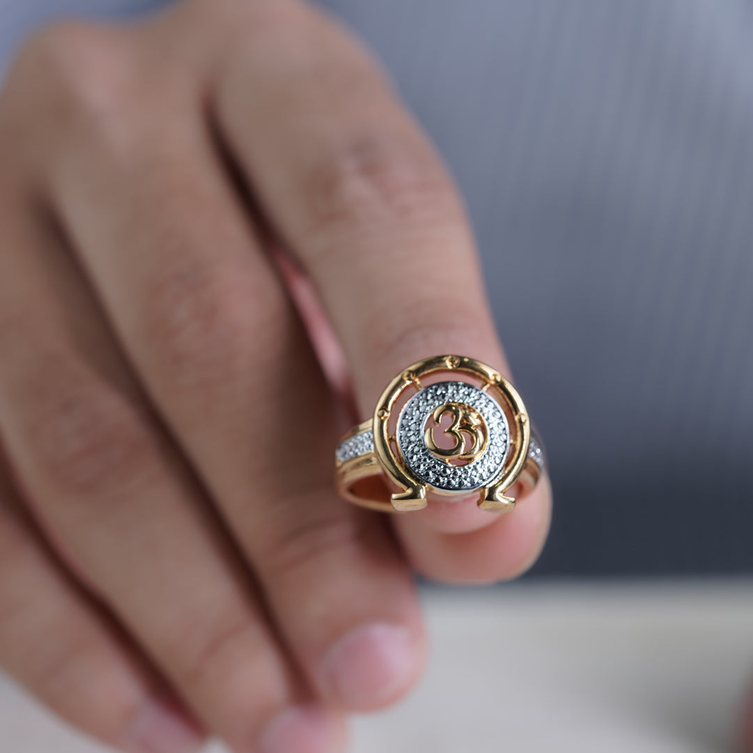 Celestial Om Bliss Ring jewellery product view 9