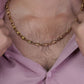 Royal Textured Link Gold Chain jewellery product view 6