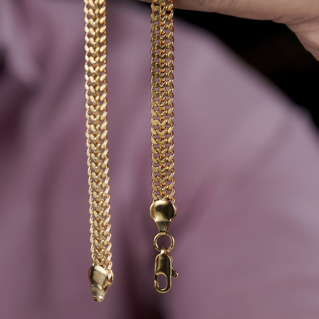 Luxury Gold Statement Chain jewellery product view 8