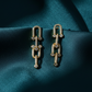 Elite Crystal Ladder Earrings jewellery product view 5