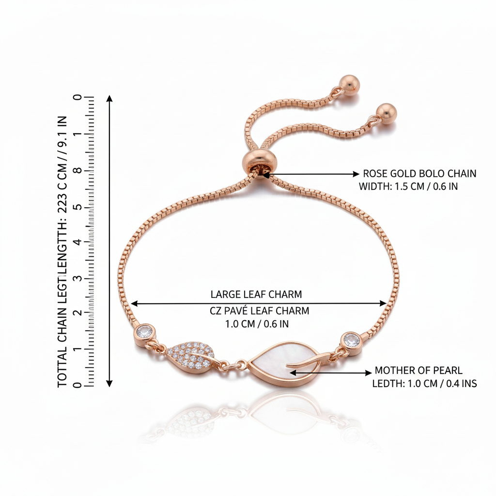 Resin Leaf Bracelets jewellery product view 8