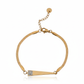 Imperial Gold Bar Snake Chain Bracelet jewellery product view 8