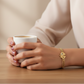 Elite Gold Nazar Clover Bracelet jewellery product view 6